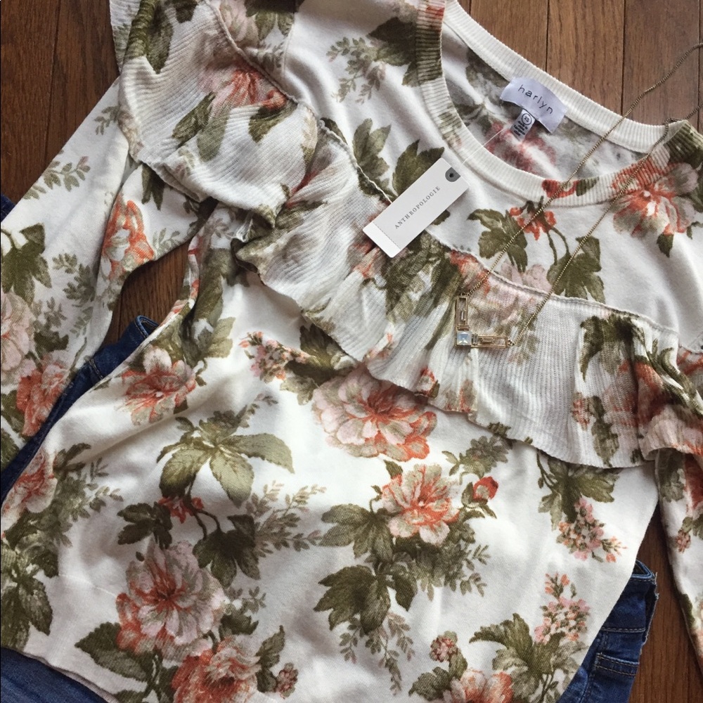 NWT Anthropolgie $118 | Floral Top
